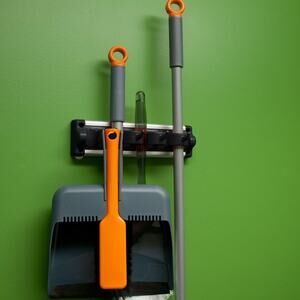 Casabella Silver & Black The Grook Wall Organizer NEW